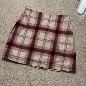 Wilfred Plaid A-Line Skirt （Selling all 6 skirts as a bundle）